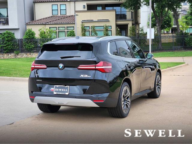 2025 BMW X3 30 xDrive Vehicle Photo in PLANO, TX 75024