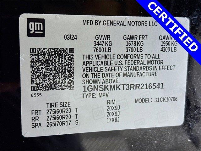 2024 Chevrolet Tahoe Vehicle Photo in PUYALLUP, WA 98371-4149