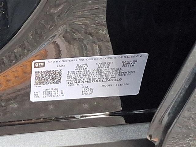 2025 Chevrolet Equinox Vehicle Photo in BERLIN, MD 21811-1121