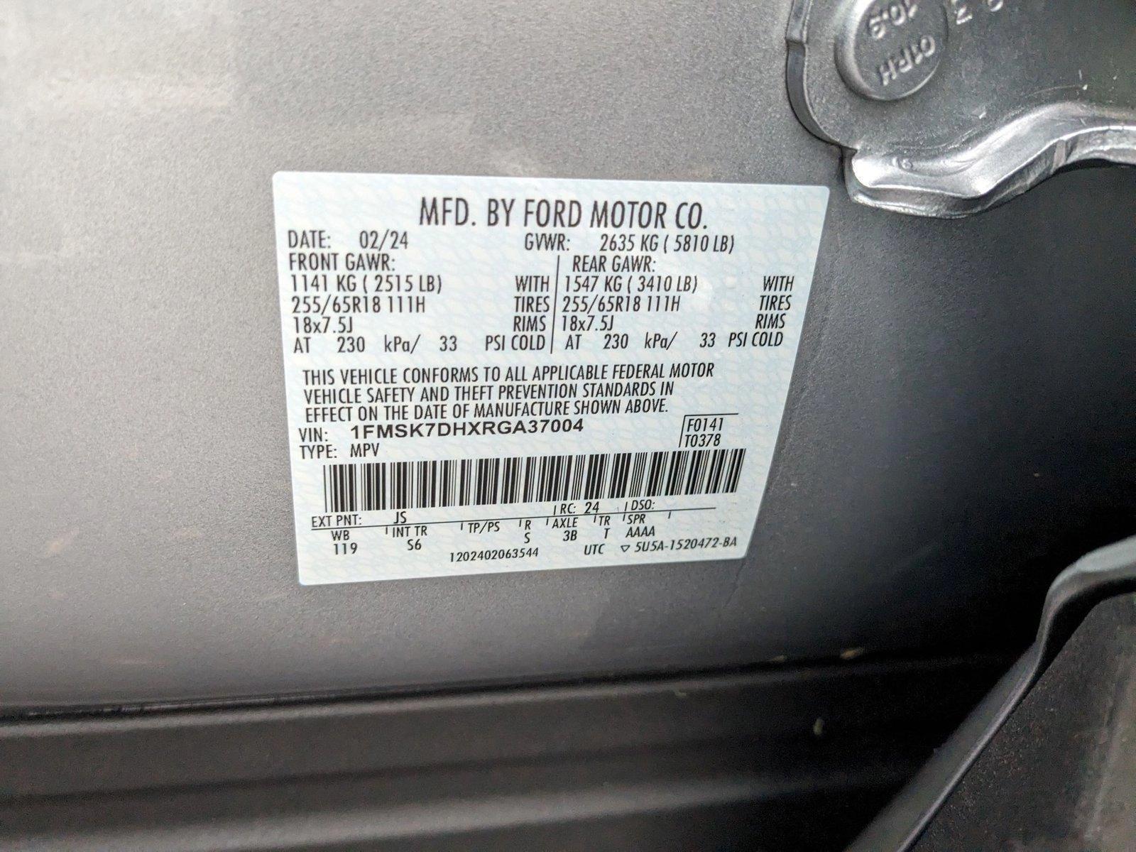 2024 Ford Explorer Vehicle Photo in Sanford, FL 32771