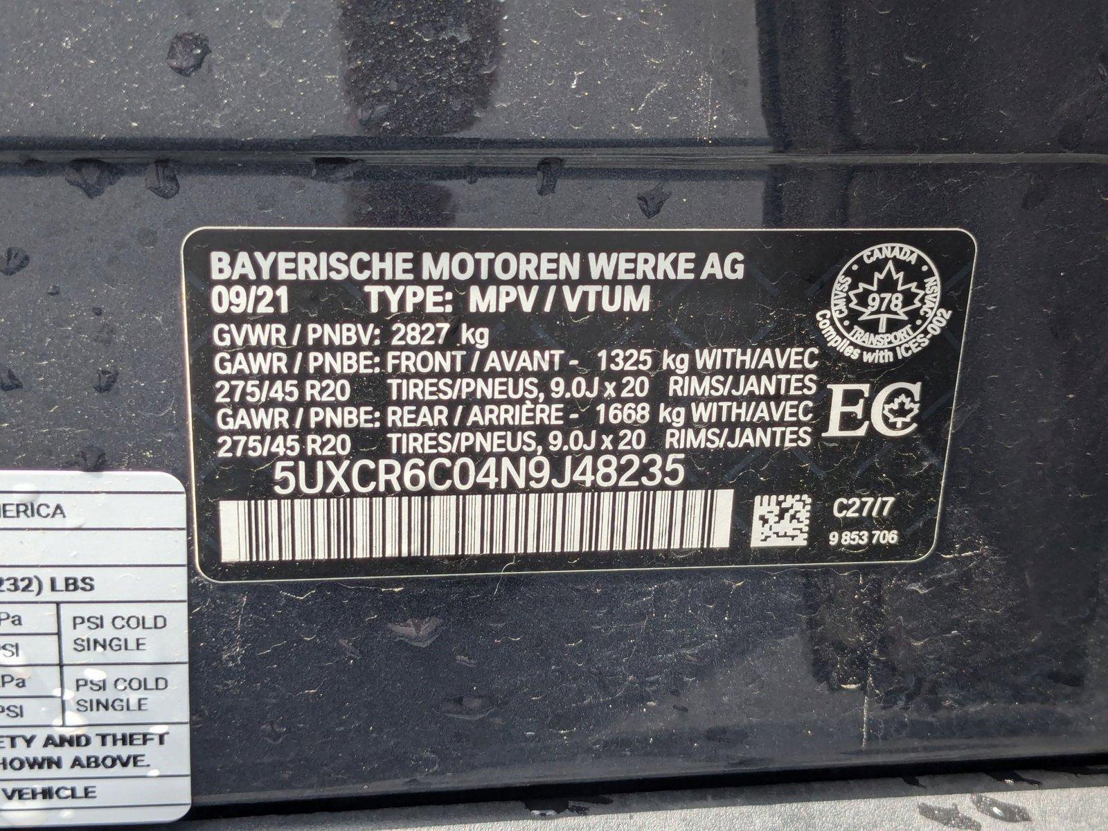 2022 BMW X5 xDrive40i Vehicle Photo in Maitland, FL 32751