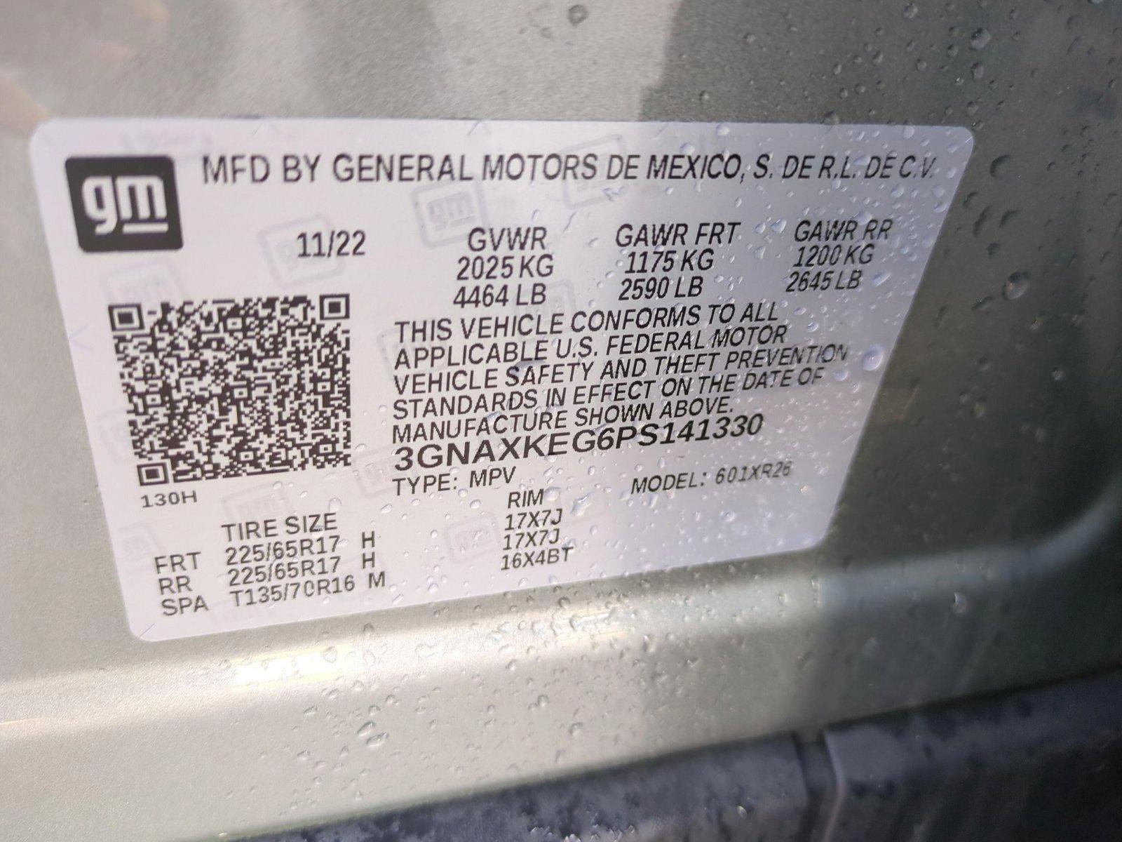 2023 Chevrolet Equinox Vehicle Photo in AUSTIN, TX 78759-4154