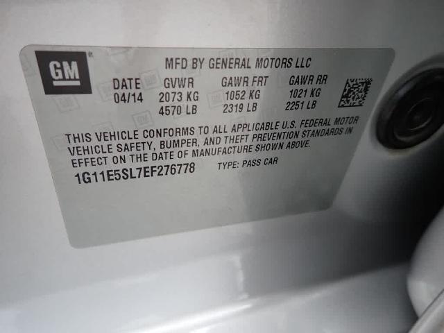 2014 Chevrolet Malibu Vehicle Photo in ZELIENOPLE, PA 16063-2910