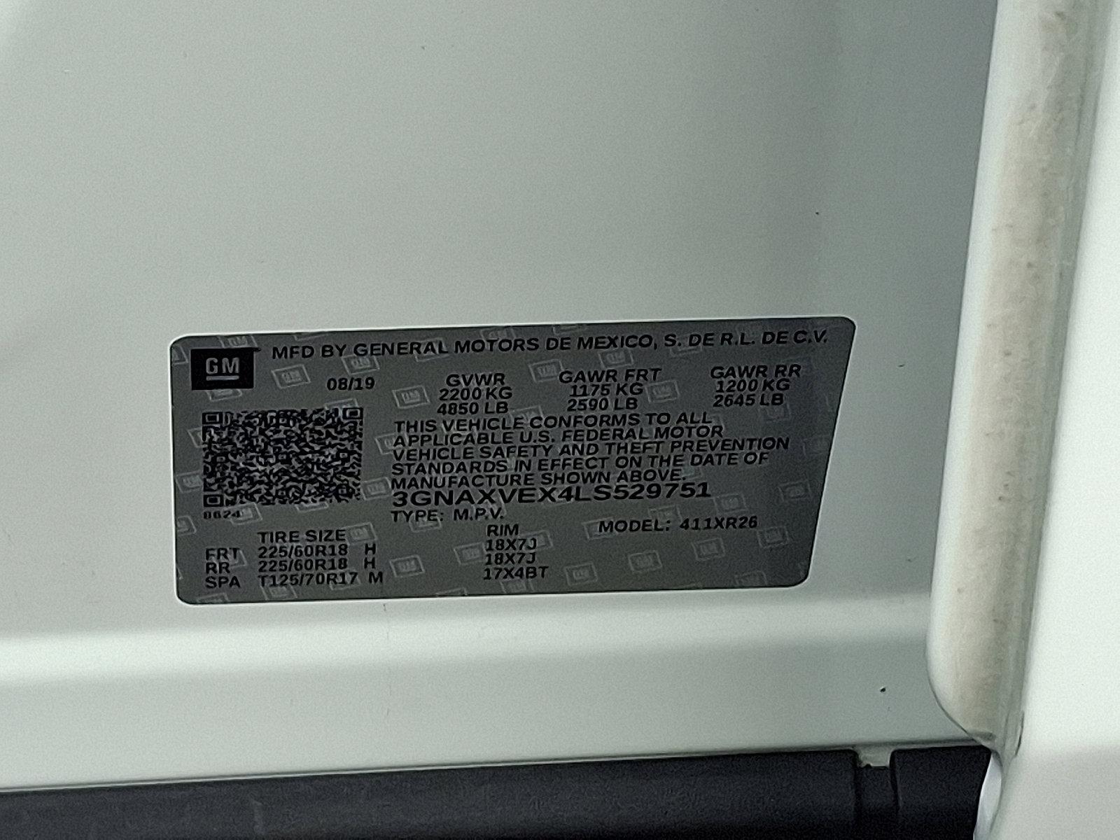 2020 Chevrolet Equinox Vehicle Photo in Harrisburg, PA 17111