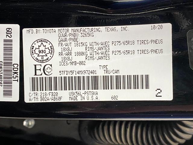 2021 Toyota Tundra 4WD Vehicle Photo in Appleton, WI 54913