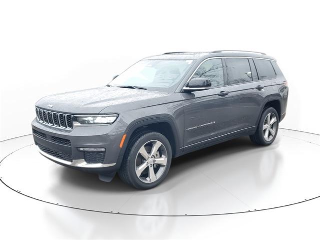 Used 2021 Jeep Grand Cherokee L Limited with VIN 1C4RJKBG6M8206697 for sale in Grand Blanc, MI