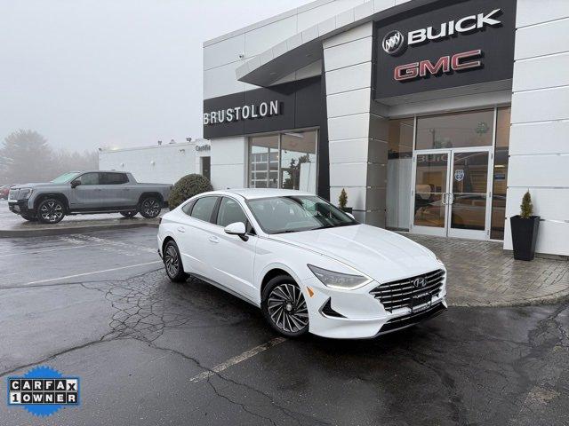 Used 2023 Hyundai Sonata Hybrid SEL with VIN KMHL34JJXPA068809 for sale in Mystic, CT