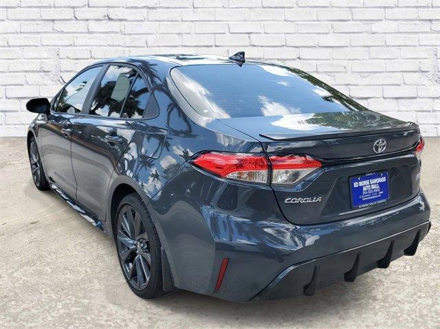 Used 2025 Toyota Corolla SE with VIN 5YFS4MCE2SP218557 for sale in Delray Beach, FL