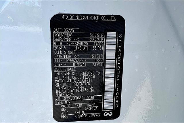 2025 INFINITI QX50 Vehicle Photo in San Antonio, TX 78230