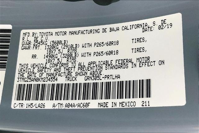 2019 Toyota Tacoma 4WD Vehicle Photo in Kansas City, MO 64114
