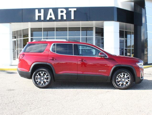 Used 2023 GMC Acadia SLT with VIN 1GKKNULS1PZ260531 for sale in West Branch, MI