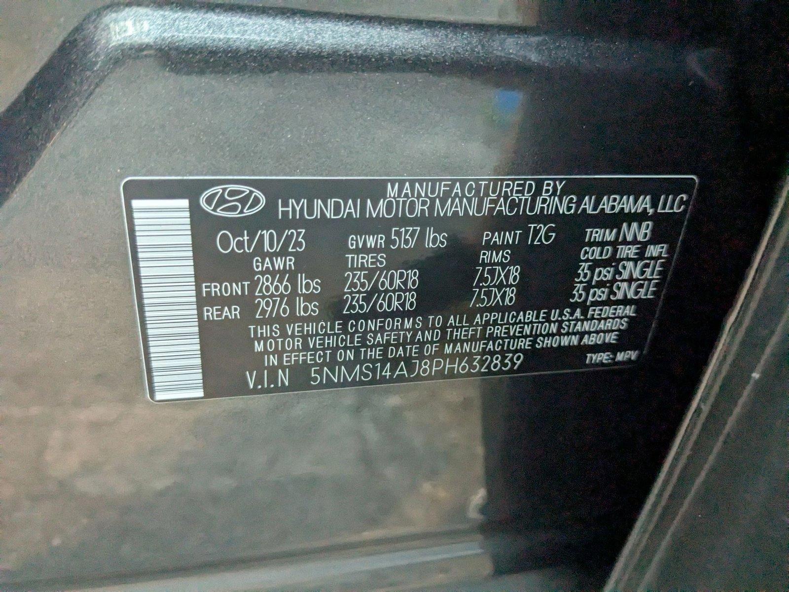 2023 Hyundai Santa Fe Vehicle Photo in MIAMI, FL 33134-2699