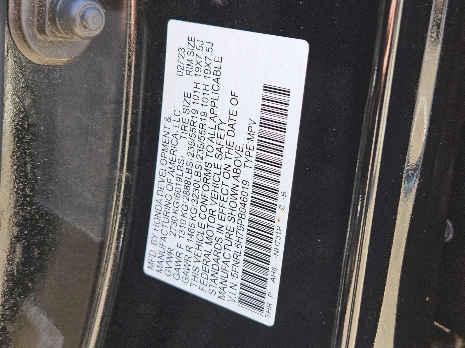 2023 Honda Odyssey Vehicle Photo in PEORIA, AZ 85382-3715