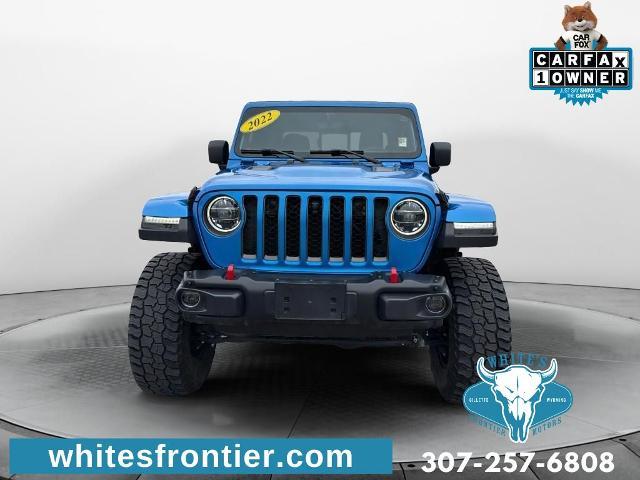 Used 2022 Jeep Gladiator Rubicon with VIN 1C6JJTBM3NL151687 for sale in Gillette, WY
