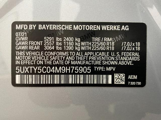 2021 BMW X3 xDrive30i Vehicle Photo in Appleton, WI 54913