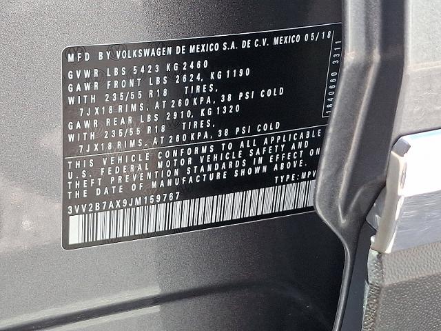 2018 Volkswagen Tiguan Vehicle Photo in HARRISBURG, PA 17111-1033