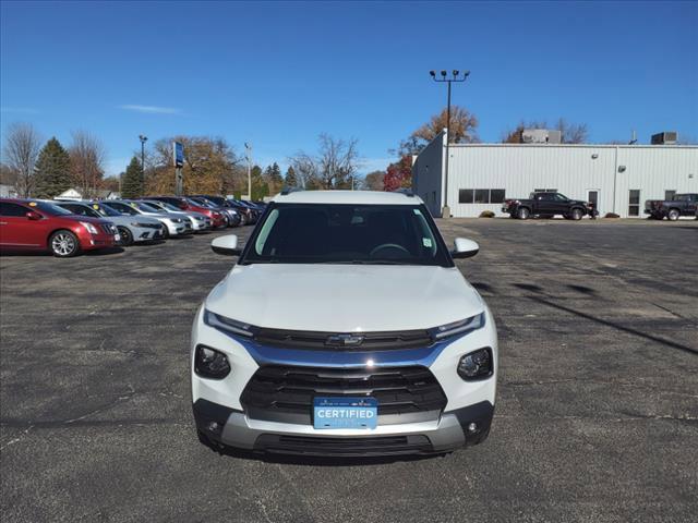 Certified 2023 Chevrolet TrailBlazer LT with VIN KL79MPSL4PB081009 for sale in Freeport, IL