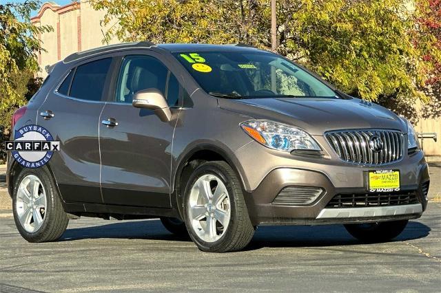 Used 2015 Buick Encore Base with VIN KL4CJASB2FB107024 for sale in Vacaville, CA