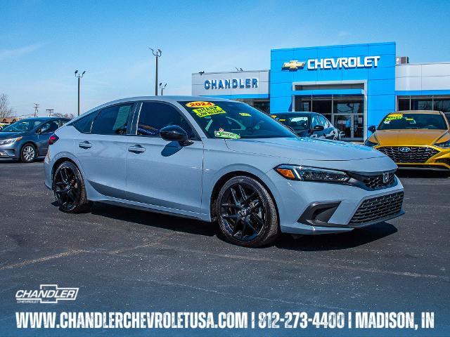 2024 Honda Civic Hatchback Vehicle Photo in MADISON, IN 47250-1611