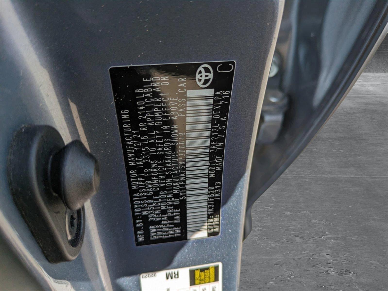 2022 Toyota Corolla Vehicle Photo in Winter Park, FL 32792