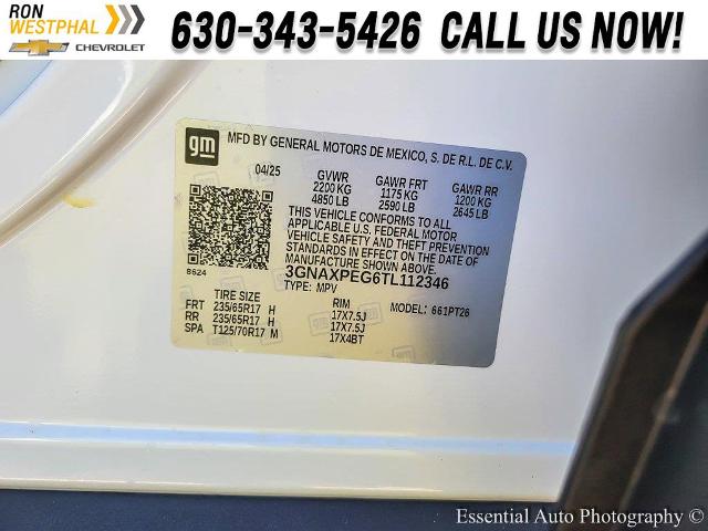 2026 Chevrolet Equinox Vehicle Photo in AURORA, IL 60503-9326