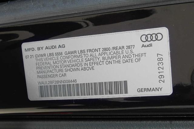 2022 Audi A6 Sedan Vehicle Photo in HOUSTON, TX 77090