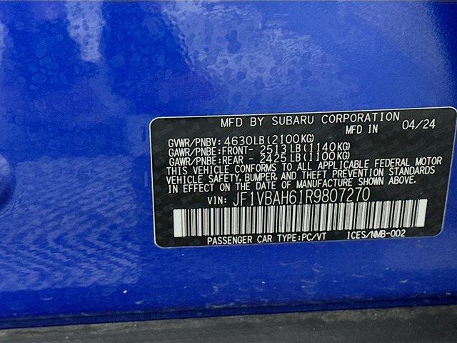 2024 Subaru WRX Vehicle Photo in Doylestown, PA 18902
