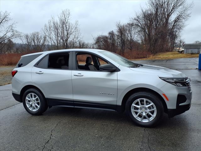 Certified 2022 Chevrolet Equinox LS with VIN 3GNAXSEV9NS107510 for sale in Beaver, PA