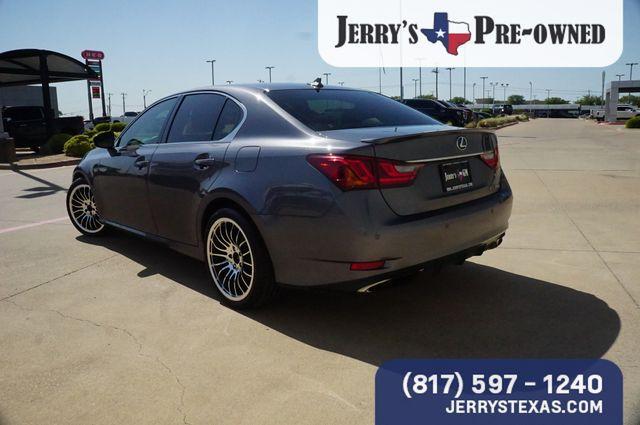 Used 2013 Lexus GS 350 with VIN JTHBE1BL5D5004446 for sale in Weatherford, TX