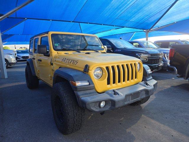 Used 2020 Jeep Wrangler Unlimited Sport S with VIN 1C4HJXDG3LW311505 for sale in Decatur, TX