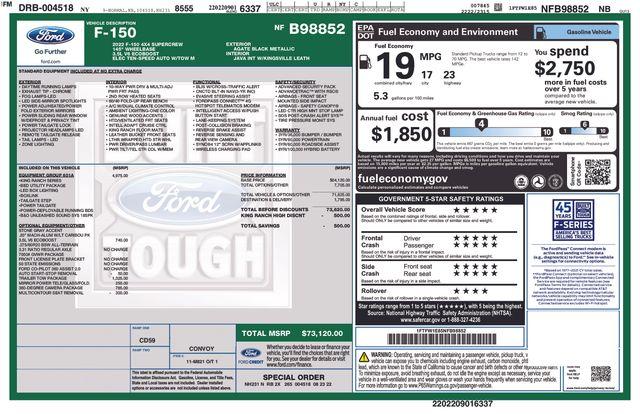 2022 Ford F-150 Vehicle Photo in DANBURY, CT 06810-5034