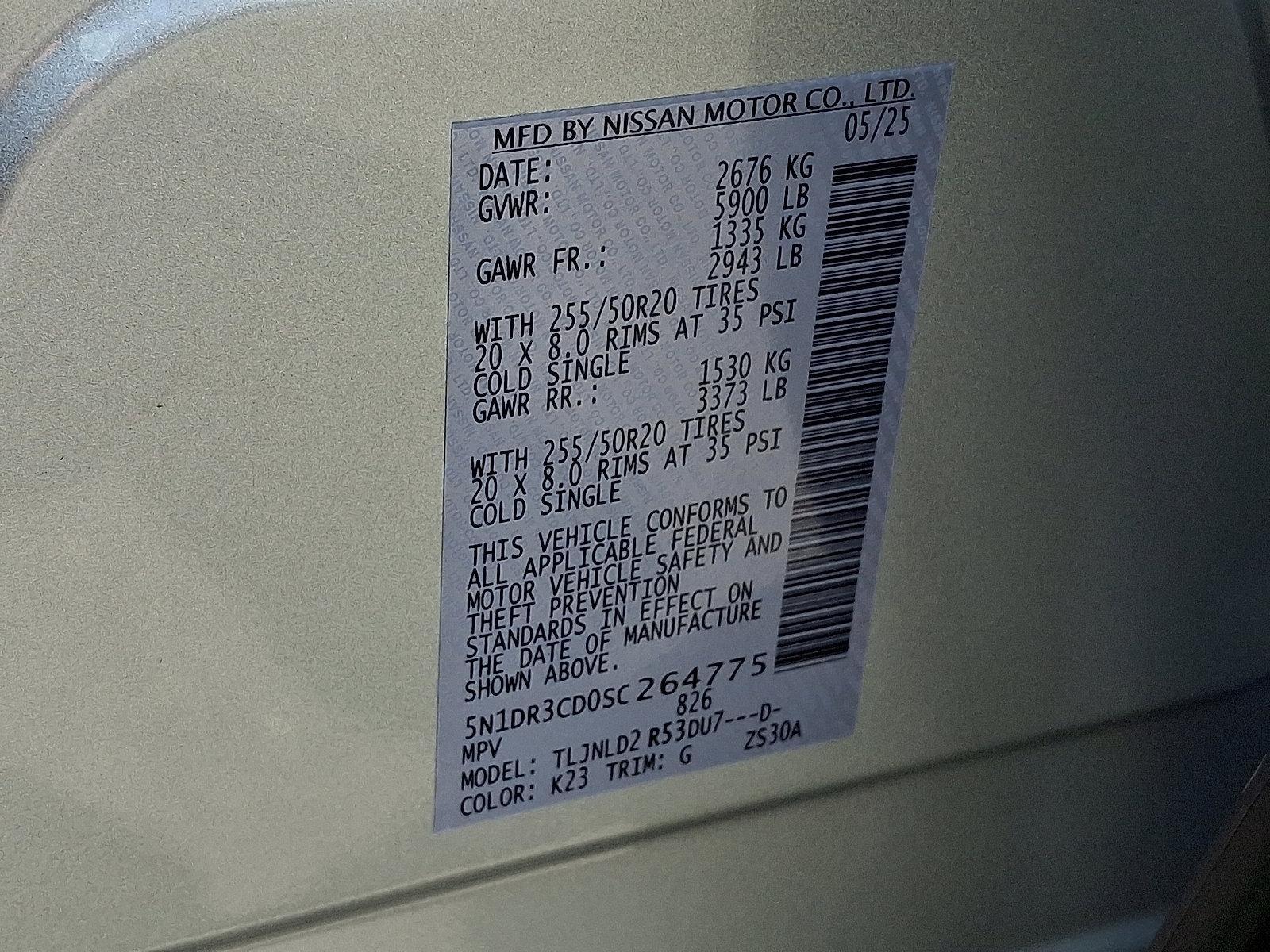 2025 Nissan Pathfinder Vehicle Photo in Mechanicsburg, PA 17050-2306