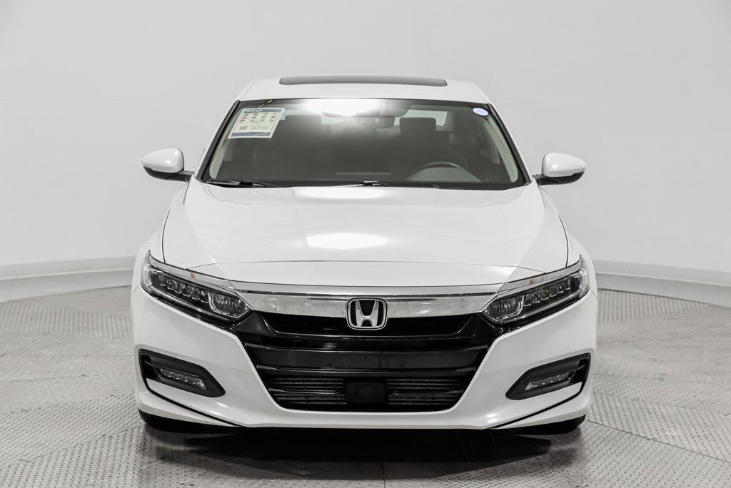 Used 2018 Honda Accord EX-L with VIN 1HGCV1F51JA074032 for sale in Akron, OH