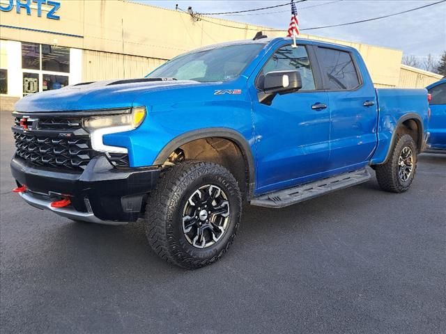 Used 2022 Chevrolet Silverado 1500 ZR2 with VIN 3GCUDHEL1NG676144 for sale in Waynesburg, PA