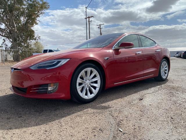 Used 2017 Tesla Model S 100D with VIN 5YJSA1E23HF202477 for sale in Coolidge, AZ