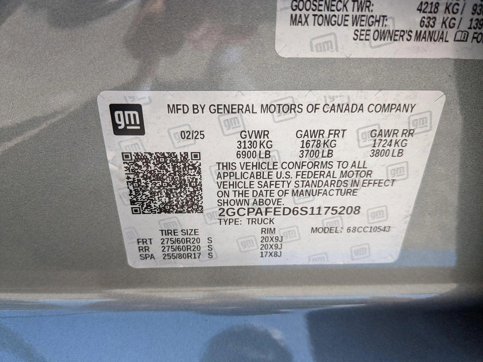 2025 Chevrolet Silverado 1500 Vehicle Photo in ORLANDO, FL 32808-7998