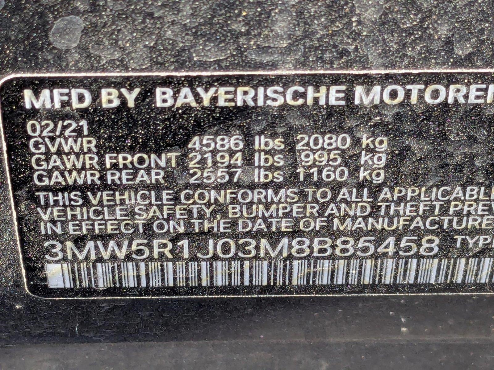 2021 BMW 330i Vehicle Photo in Miami, FL 33015