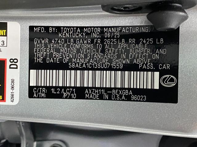 2025 Lexus ES 300h Vehicle Photo in Appleton, WI 54913