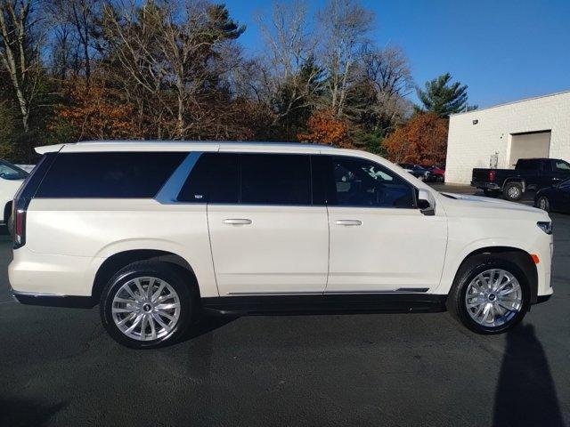 Used 2024 Cadillac Escalade ESV Premium Luxury with VIN 1GYS4KKL2RR121812 for sale in RAYNHAM, MA