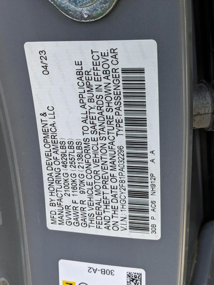 2023 Honda Accord Hybrid Vehicle Photo in Tampa, FL 33614