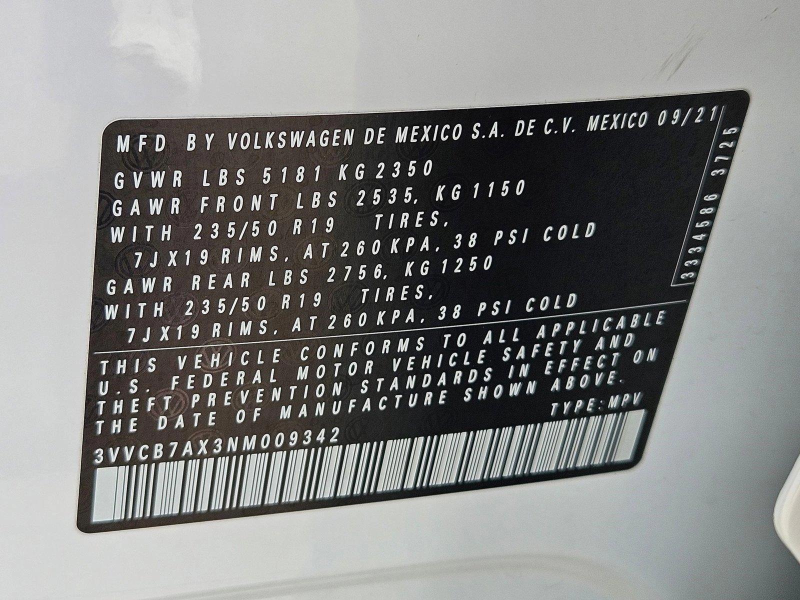 2022 Volkswagen Tiguan Vehicle Photo in HENDERSON, NV 89014-6702