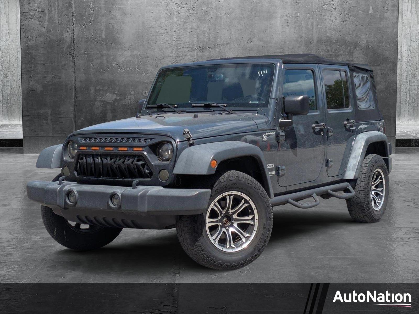 2018 Jeep Wrangler JK Unlimited Vehicle Photo in GREENACRES, FL 33463-3207