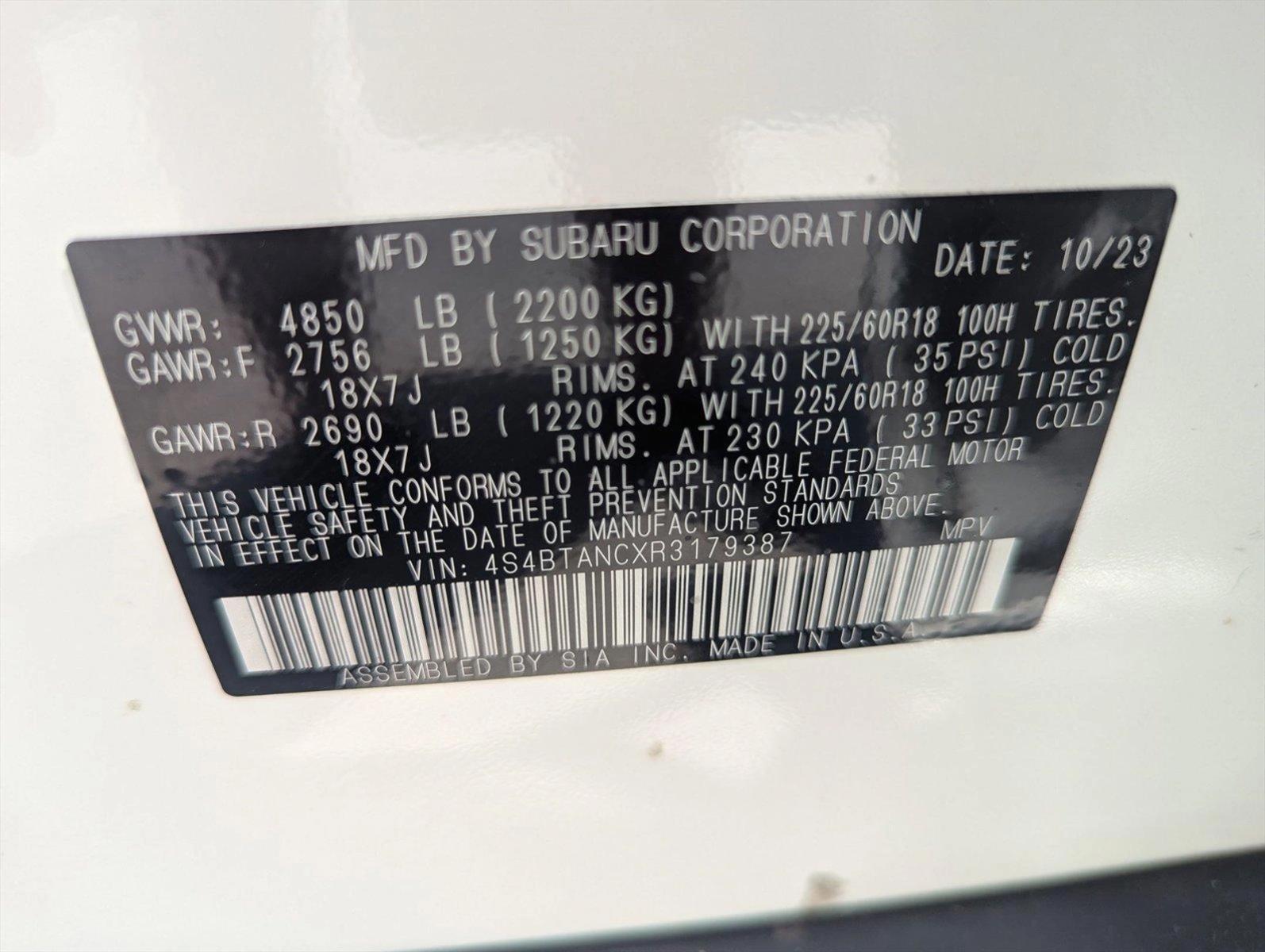 2024 Subaru Outback Vehicle Photo in Corpus Christi, TX 78415