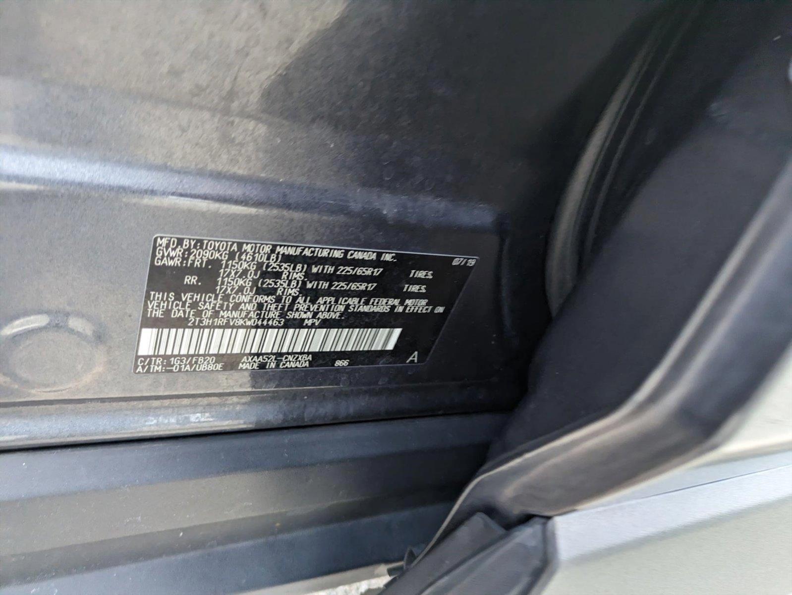 2019 Toyota RAV4 Vehicle Photo in Winter Park, FL 32792