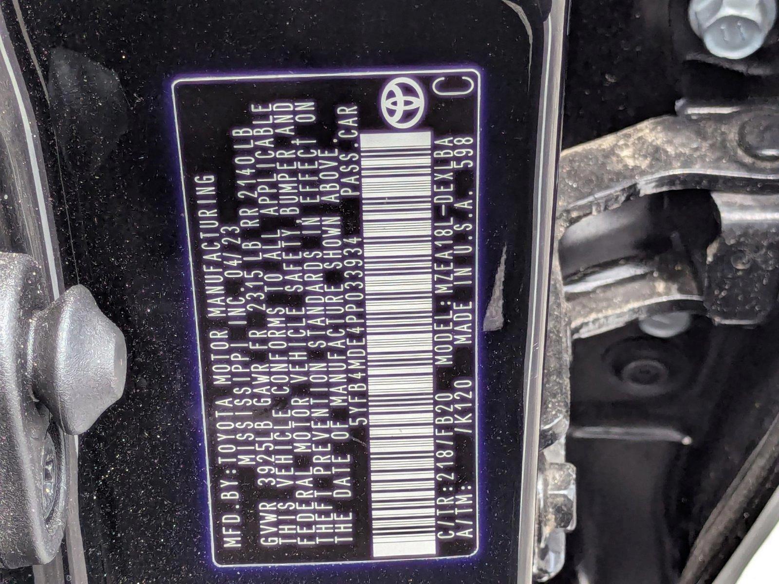 2023 Toyota Corolla Vehicle Photo in Clearwater, FL 33761