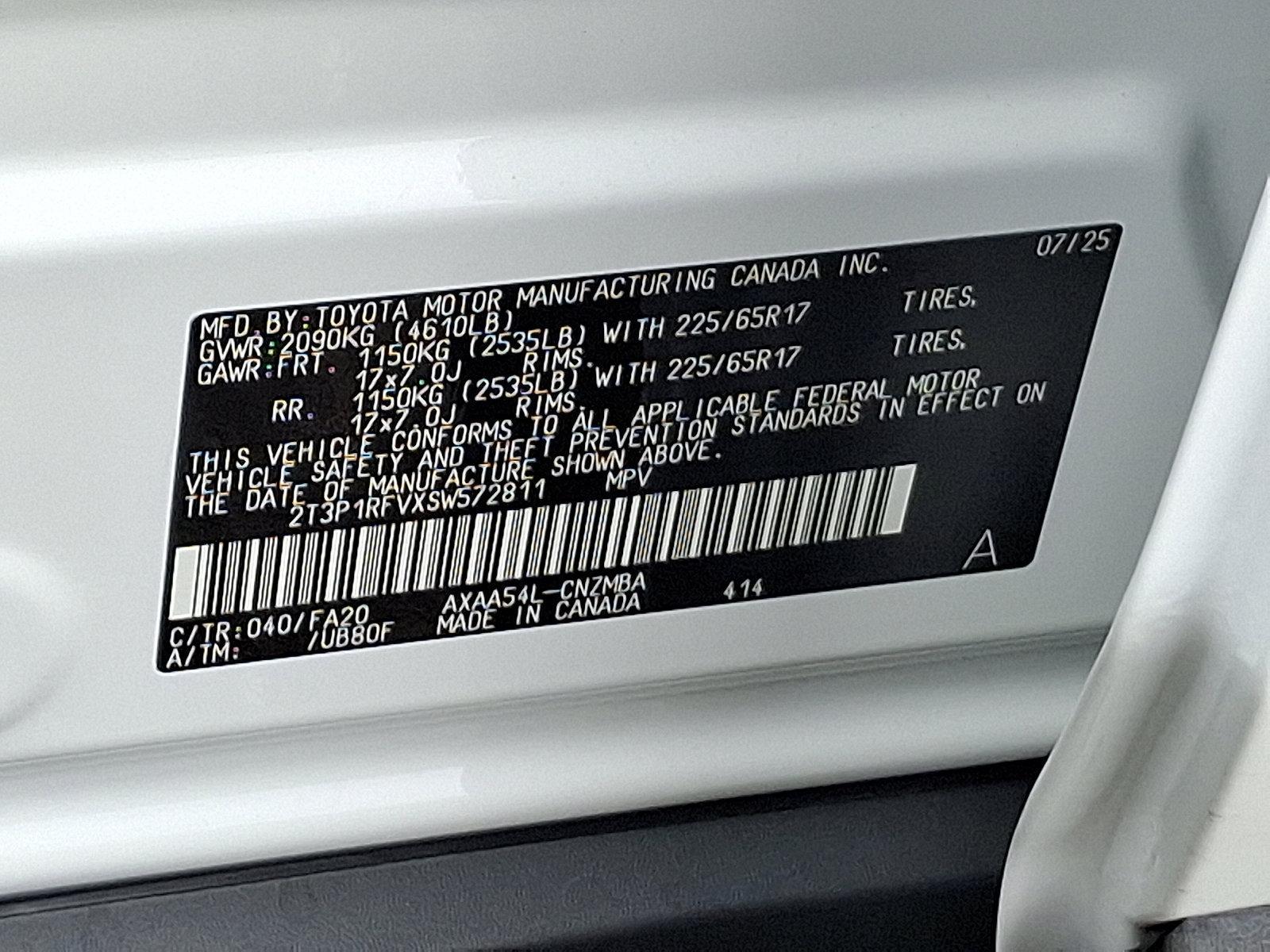 2025 Toyota RAV4 Vehicle Photo in Trevose, PA 19053