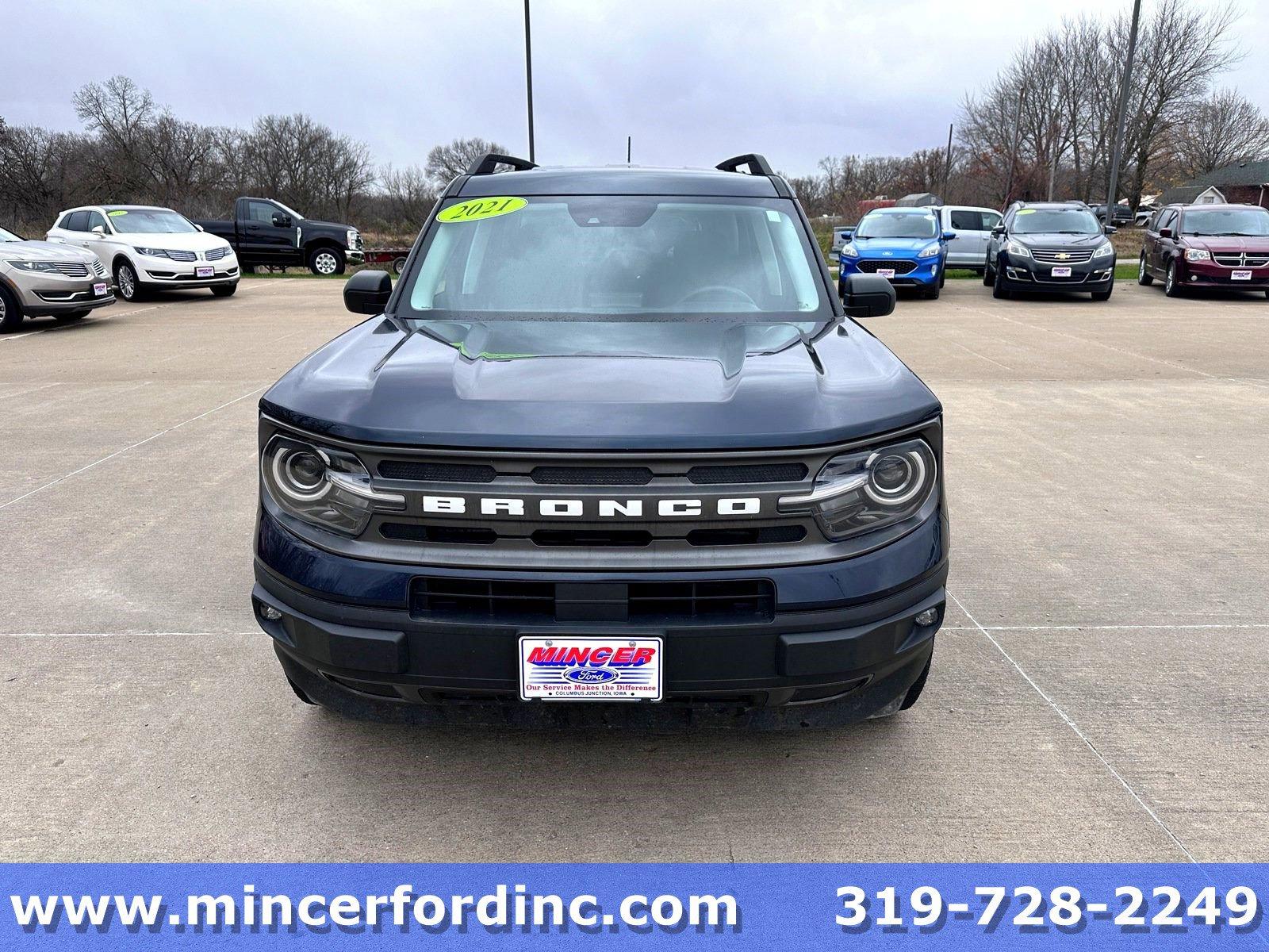 Used 2021 Ford Bronco Sport Big Bend with VIN 3FMCR9B65MRA19993 for sale in Columbus Junction, IA