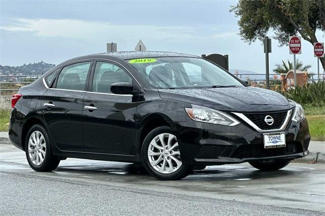 Used 2019 Nissan Sentra SV with VIN 3N1AB7AP7KY430140 for sale in Redwood City, CA