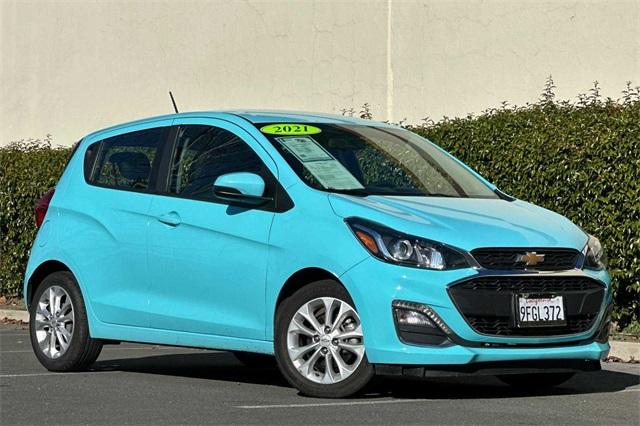 Used 2021 Chevrolet Spark 1LT with VIN KL8CD6SA8MC734439 for sale in Concord, CA