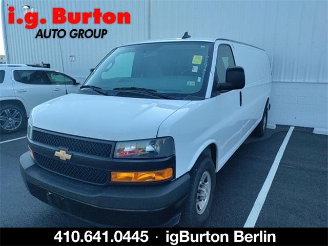 Used 2022 Chevrolet Express Cargo Work Van with VIN 1GCWGBFP9N1157839 for sale in Berlin, MD